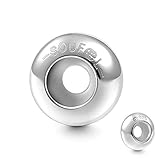 Soufeel 925 Sterling Silver Stoppers Spacers Clips Fit Soufeel Bracelet