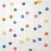 Decomod 100% Wool Felt Ball Garlands 9FT Long 35 Balls - Pastel Soft Spring Colors