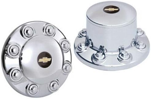 Foundation Deals 4PCS Chrome Center Cap Set Fits for Chevrolet Kodiak 4500/5500