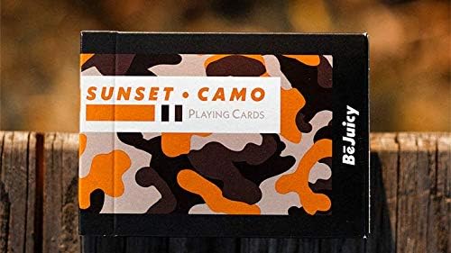 Riffle Shuffle Sunset Camo Playing Cards