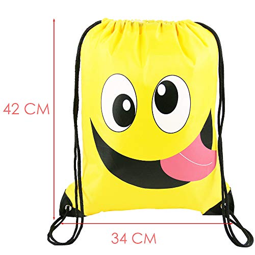 6 BeeGreen+Supplies+Drawstring+Backpacks+Birthday