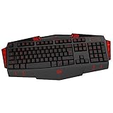 Redragon ASURA K501 USB Gaming Keyboard, 7 Color Backlight Illumination, 116 Standard Keys