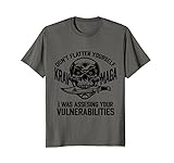 Mens Assessing Your Vulnerabilities Krav Maga Israeli Defense Tee 3XL Asphalt