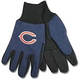 Chicago Bears Two Tone Gloves - Adult Size