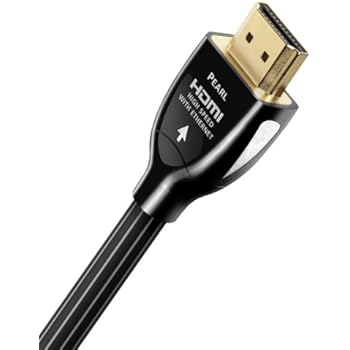 AudioQuest Pearl 2m (6' 7") Black/White HDMI Digital Audio/Video Cable with Ethernet Connection