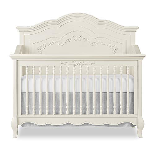 aurora crib ivory lace