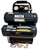 North American Tool Ind. 154850 Master Mechanic, 2 Gallon, Twin Tank, Air Compressor