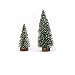 NUOLUX Christmas Tree, 6 Pcs Mini Christmas Trees Desktop Miniature Pine Tree Christmas Decorations for Christmas Table Decor