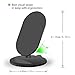 Wireless Charger Pad Stand,WABA Wireless Charger iPhone X, Fast Charging for Samsung Galaxy Note 8 S8 S8 Plus S7 Edge S7 S6 Edge Plus Note 5, Standard Charge for iPhone X, 8,8 Plus-NO AC Adaptor