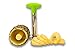 Premium Product Stainless Steel Pineapple Corer Slicer Peeler and Cutter | Core Remover + GIFT Fruit & Vegetable Multi-function Peeler + BONUS recipes eBook, 3 in 1 Kitchen Tool Best Present (Green)