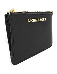 Michael Kors Jet Set de viaje pequeño con cremallera superior monedero con soporte para identificación Saffiano piel - 2019 estilo 35F7GTVU1L   35F7STVU1L