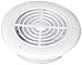 Imperial 4 in. W x 4 in. L White Plastic Exhaust Vent - Case Of: 1