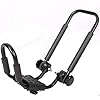 1-Pair-Folding-Kayak-Carrier-Boat-Canoe-Rack-Snowboard-J-Bar-Roof-Top-Mounted