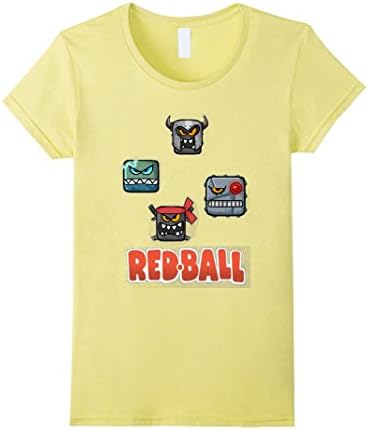 Women's Red ball 4 Crazy T-shirt Medium Lemon