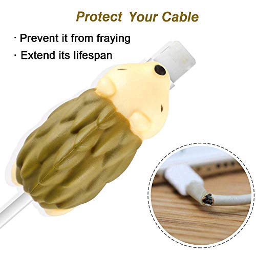 Cable Bite iPhone Cable Cord Cable Saver Animal Phone Accessory (8PCS)