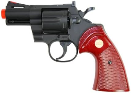 TSD Sports UG142B 2.5 Inch Gas Powered Non-Blowback Airsoft Revolver (Black)