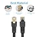 Cat7 Ethernet Cable 200ft,Outdoor Indoor Network Shielded Grounded UV Resistant Waterproof Buried-able Network Cord 10 Gigabit 600MHz Triple Shielded (SFTP) Cord for Modem, Router, LAN, Computer
