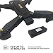 Drone with Camera Live Video, Teeggi VISUO XS809S WiFi FPV RC Quadcopter with 720P HD Camera Foldable Drone for Beginners - Altitude Hold Headless Mode One Key Off/Landing APP Control Long Flight Time