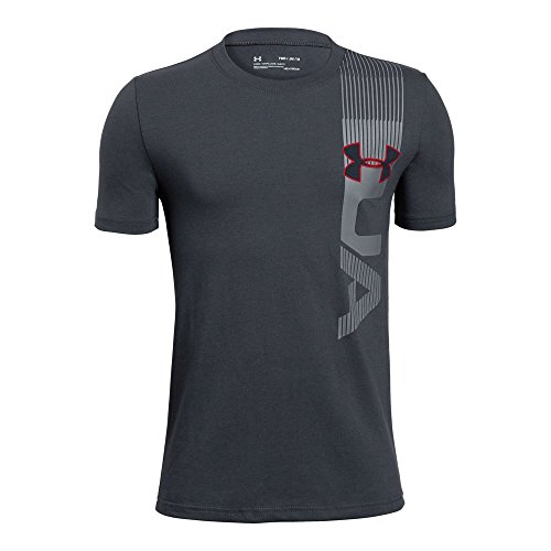 Under armour boys  one sided t-shirt, stealth gray (008…