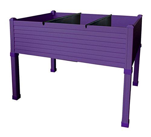 Huerto urbano GREENLAND de 90x60x75 cm. Para terraza/jardín. Color ...