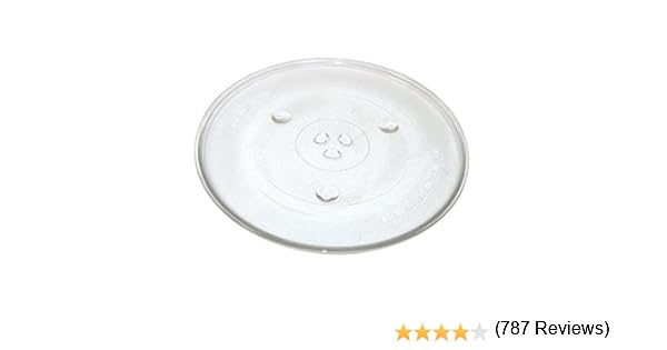 Qualtex Plato giratorio de cristal para microondas: Amazon.es: Hogar