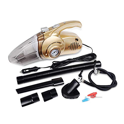 Pari Ent Portable 4 in 1 Car Vacuum Cleaner Handheld Car Inflatable Pump
