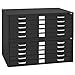 Sandusky Lee 244876BK Black Steel 5 Drawer Flat File, 16-1/8