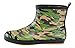 Solo Mens Ever Dry Low Cut Rubber Water Resistant Rain Boot