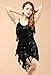 FEOYA Women's One Size Dance, Black, Taille Unique