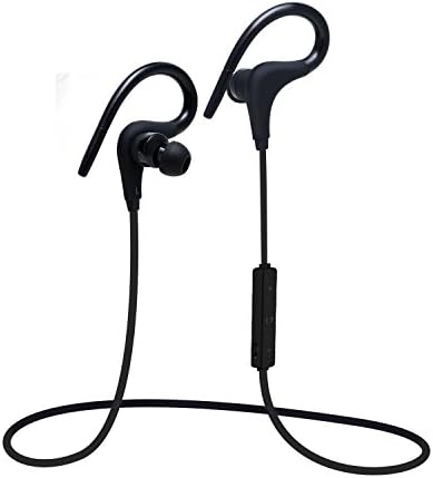 Bluetooth Headphones, Reekow Bluetooth v4.1 Wireless Q10 Headphones for Bluetooth Android IOS Smart Cell phones/Device, Balanced Audio, Buil-in Mic, aptX,Noise Cancelling Headphones, Black