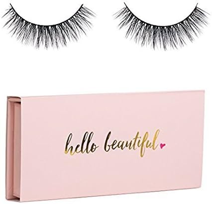 Icona Lashes Premium Quality False Eyelashes | Love Story | Fluffy and Universal for All Eyes | Non-Magnetic | Natural Look and Feel | Reusable | 100% Handmade &amp; Cruelty-Free