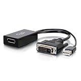 C2G 41379 DVI to DisplayPort Adapter Converter, Black