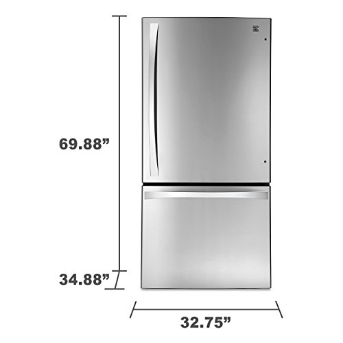 Kenmore Elite 79043 24.1 cu. ft. Bottom Freezer Refrigerator in