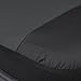 BDK OS-409-CC-A_am Black & Charcoal Synthetic Leather Seat Covers for Car SUV Van - Affordable PU Vinyle Replacement Covers