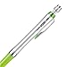 Uni Alpha-Gel Mechanical Pencil 0.5mm, YellowithGreen (M5807GG1P.5)