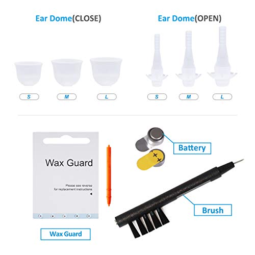 TKING Digital Hearing Amplifier for Adults,Added Tinnitus Masker Function,Superior Noise Reduction & Feedback Cancelling,Aid and Assist Hearing (Tinnitus Masker-Left)