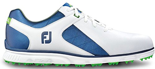 FootJoy New Mens Golf Shoe Pro SL Medium 11.5 White/Blue