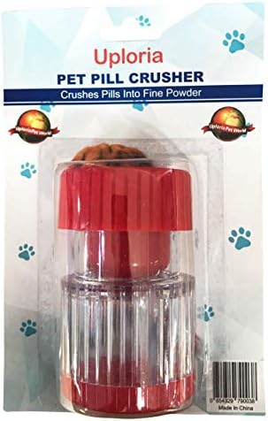 Pet Tablet Medication Crusher And Storage Space For Large And Small Tablets Crushes Pills Into A Fine Powder Which Can Be Easily Consumed By Your Pet | Also Designed For Easy Cleaning.