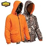 Yukon Gear Men's Reversible Insulated Jacket(Mossy Oak Infinity/Orange, X-Large)