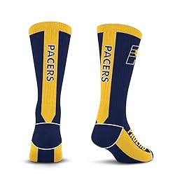 For Bare Feet NBA INDIANA PACERS MVP Crew Sock Team