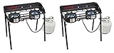 Camp Chef EX60LW Explorer 2 Burner Outdoor Camping Modular Cooking Stove