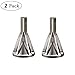 Deburring External Chamfer Tool, Stainless Steel Remove Burr Tools for Drill Bit, Fits Size 8-32 Bolts, Standard Deburring Tool Bit, Chamfer Drill Bit Remove Burr (Pack of 2)
