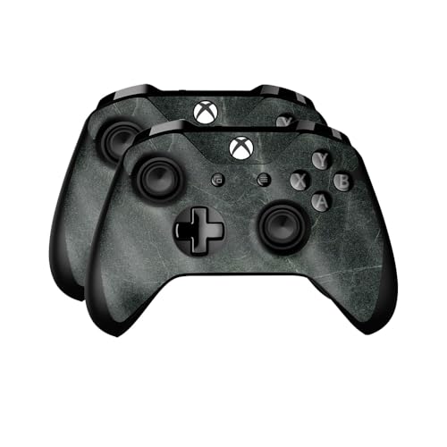 Glossy Glitter Skin Compatible with Microsoft Xbox One Controller (2 Pack) - Gr…