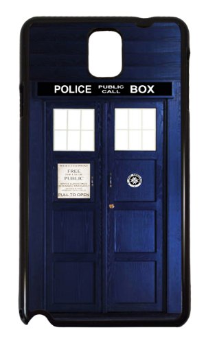 Samsung Galaxy Note 3 N9000 N9005 Retro Cool Doctor Who Tardis Police Call Box Design Fashion Trend Case Back Cover-hard Plastic and Metal