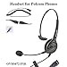 OvisLink Noise Canceling Call Center Headset Compatible with Polycom IP Phone VVX Series, CX Series and Soundpoint Series primary