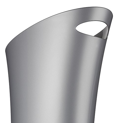 Umbra Skinny Trash Can Sleek & Stylish Bathroom Trash Can, Small