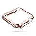 Apple Watch Case, Imymax Ultra-Thin PC Plated Plating Bumper iWatch Protective Cover Case for Apple Watch Sport/Edition Series 1 - Rose Gold 42mm