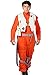 XCOSER Poe Dameron Costume Jumpsuit for Mens Halloween Cosplay L