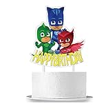 PJ Masks Birthday Cake Topper