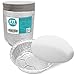 Fit Meal Prep 50 Pack 7” Round Aluminum Foil Pans with Lids, Pie Tins Disposable 7 inch with Lids, Take Out Containers, Freezer Oven Safe Aluminum Baking Pans for Storing, Cooking, Storage, Reheating